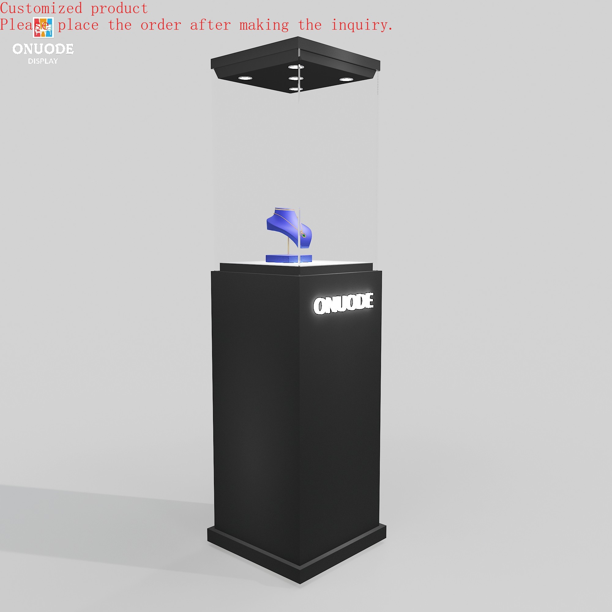 Jewelry And Watches Stores - Custom.New Style Glass Display Cabinet with