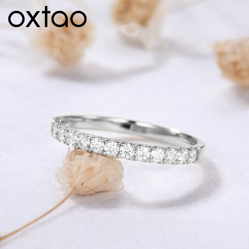 Minimalist Ring Stackable - OXTAO Minimalist Thin Rings Stackable for