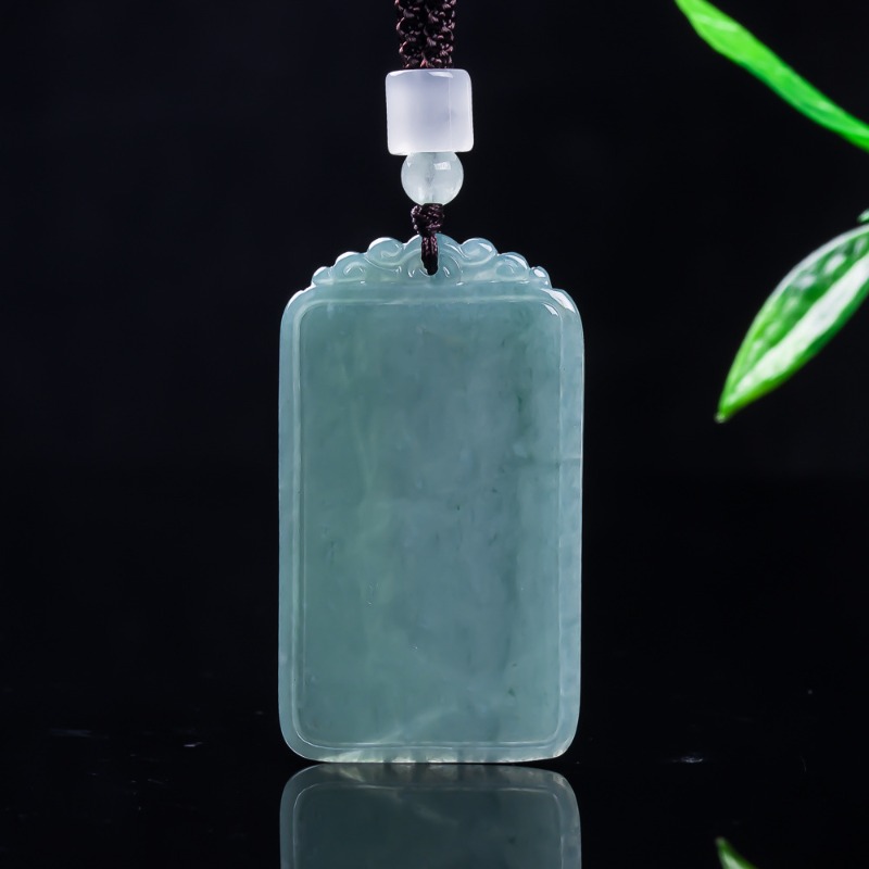 Jewelry & Watches Ltd - Natural Jade Blue Water Peace Nothing
