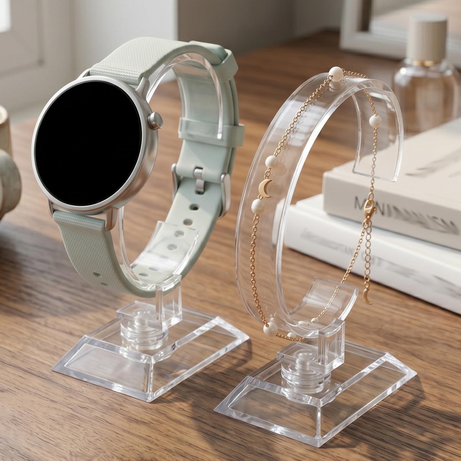 Transparent Watch Display Stan - Jewelry Like Watches 评论和价格