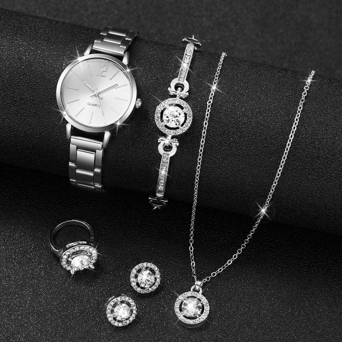 6PCS/Set Women Watches Fashion - Jewelry Like Watches 评论和价格