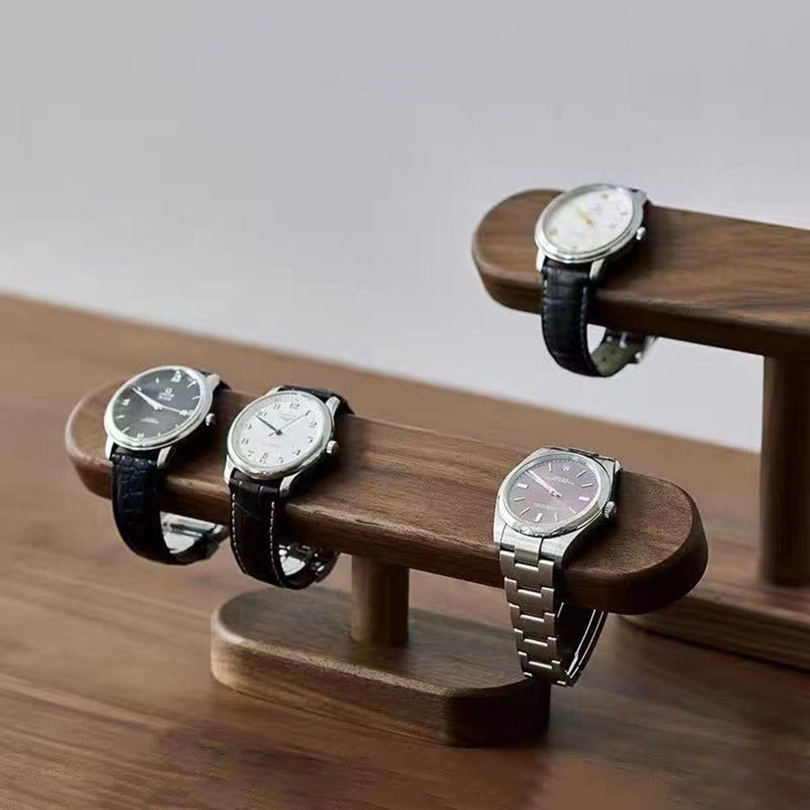 Creative Solid Walnut Wood Jew - Jewelry And Watches Stores 评论和价格
