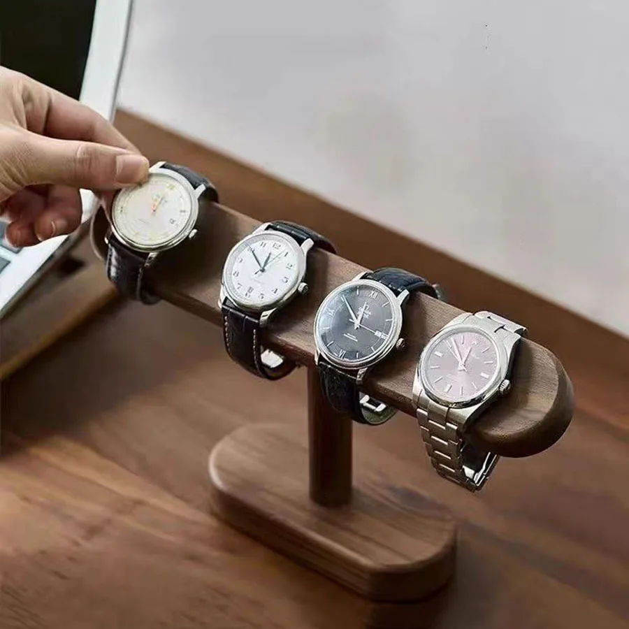 Creative Solid Walnut Wood Jew - Jewelry And Watches Stores 评论和价格