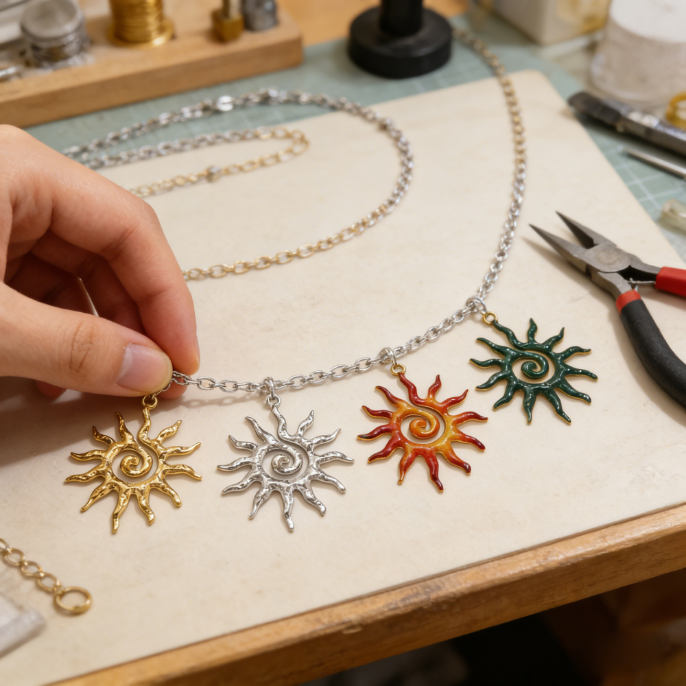 5PCS Stainless Steel Vintage S - Moon Star Earrings 评论和价格