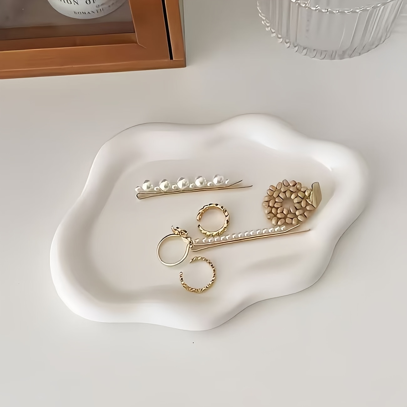 1pc Jewelry Tray - Elegant Clo - Jewelry And Watches Stores 评论和价格