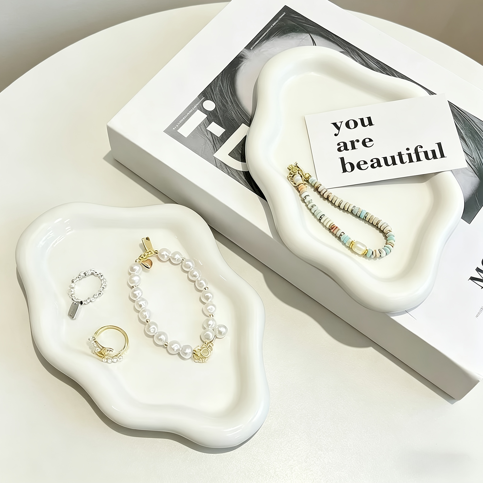 1pc Jewelry Tray - Elegant Clo - Jewelry And Watches Stores 评论和价格