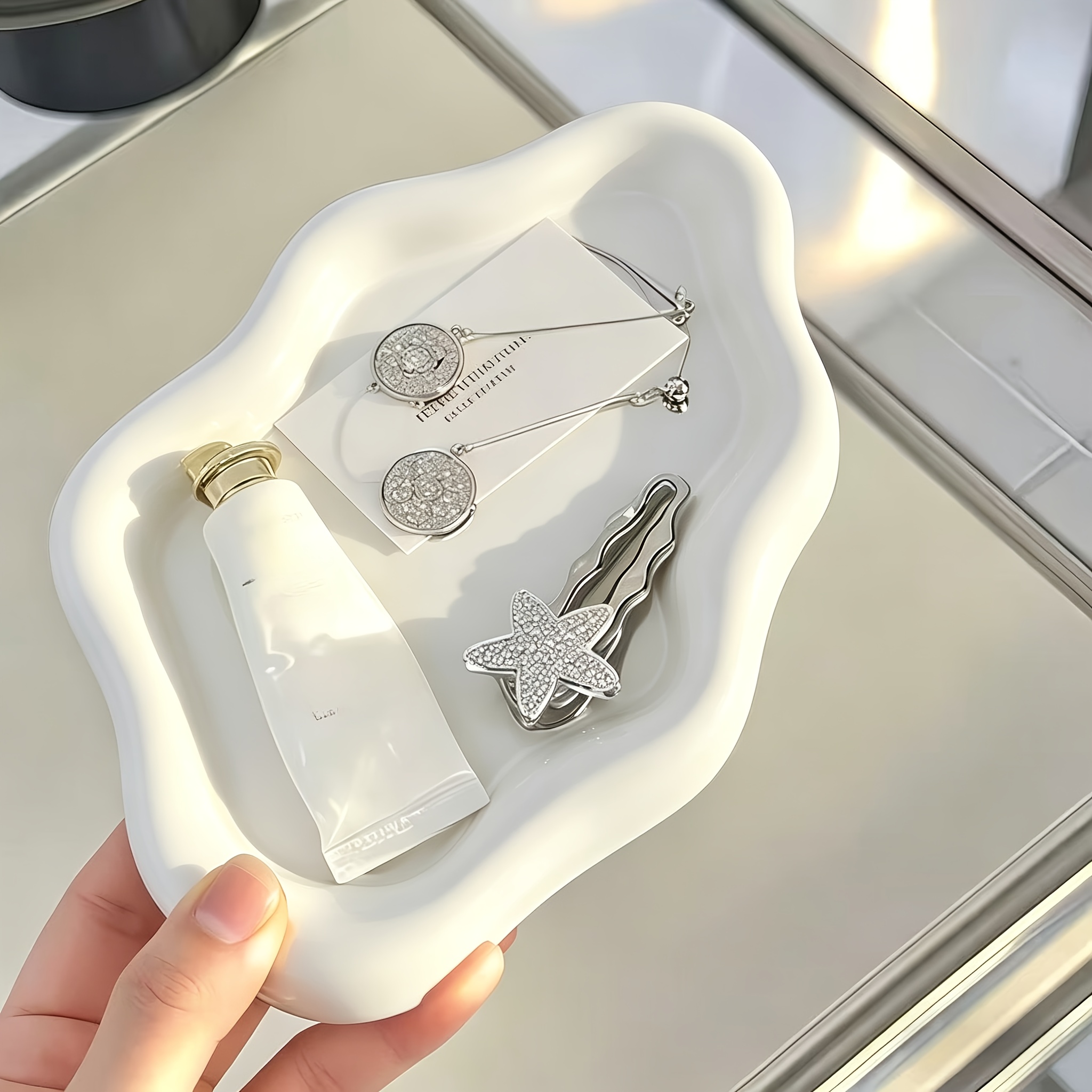 1pc Jewelry Tray - Elegant Clo - Jewelry And Watches Stores 评论和价格