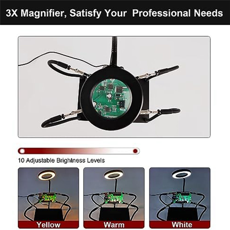 Soldering Tool With 3 LED Magn - Jewelry Repair & Watches Reviews 评论和价格