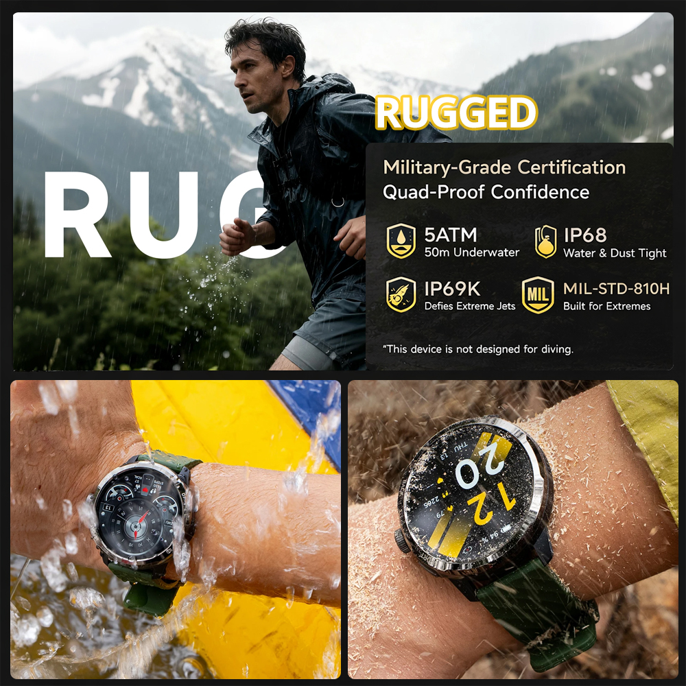Ulefone Armor Watch Pro Smartw - Italian Jewelry Watches 评论和价格