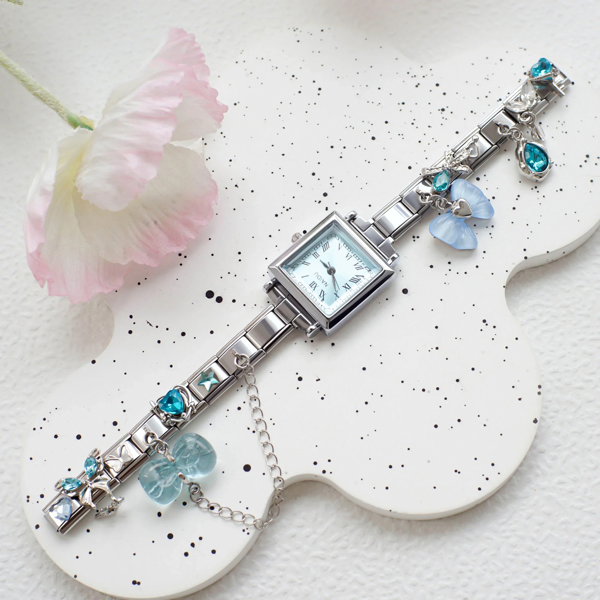 Women Square Italian Watch Sta - Jewelry Like Watches 评论和价格