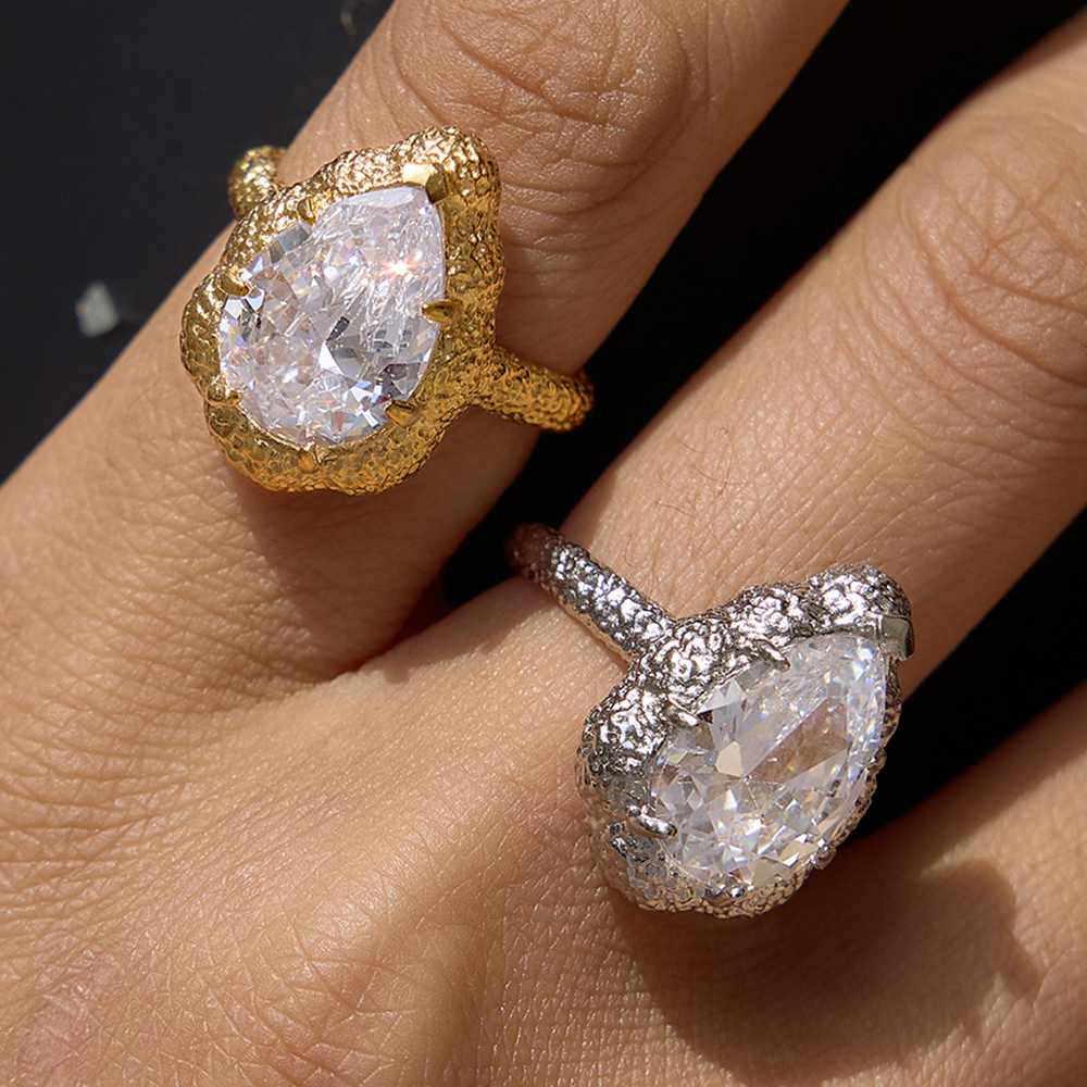YHTOT Minimalist 18K Gold Plat - Minimalist Ring Stackable 评论和价格