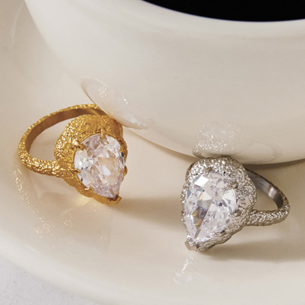YHTOT Minimalist 18K Gold Plat - Minimalist Ring Stackable 评论和价格