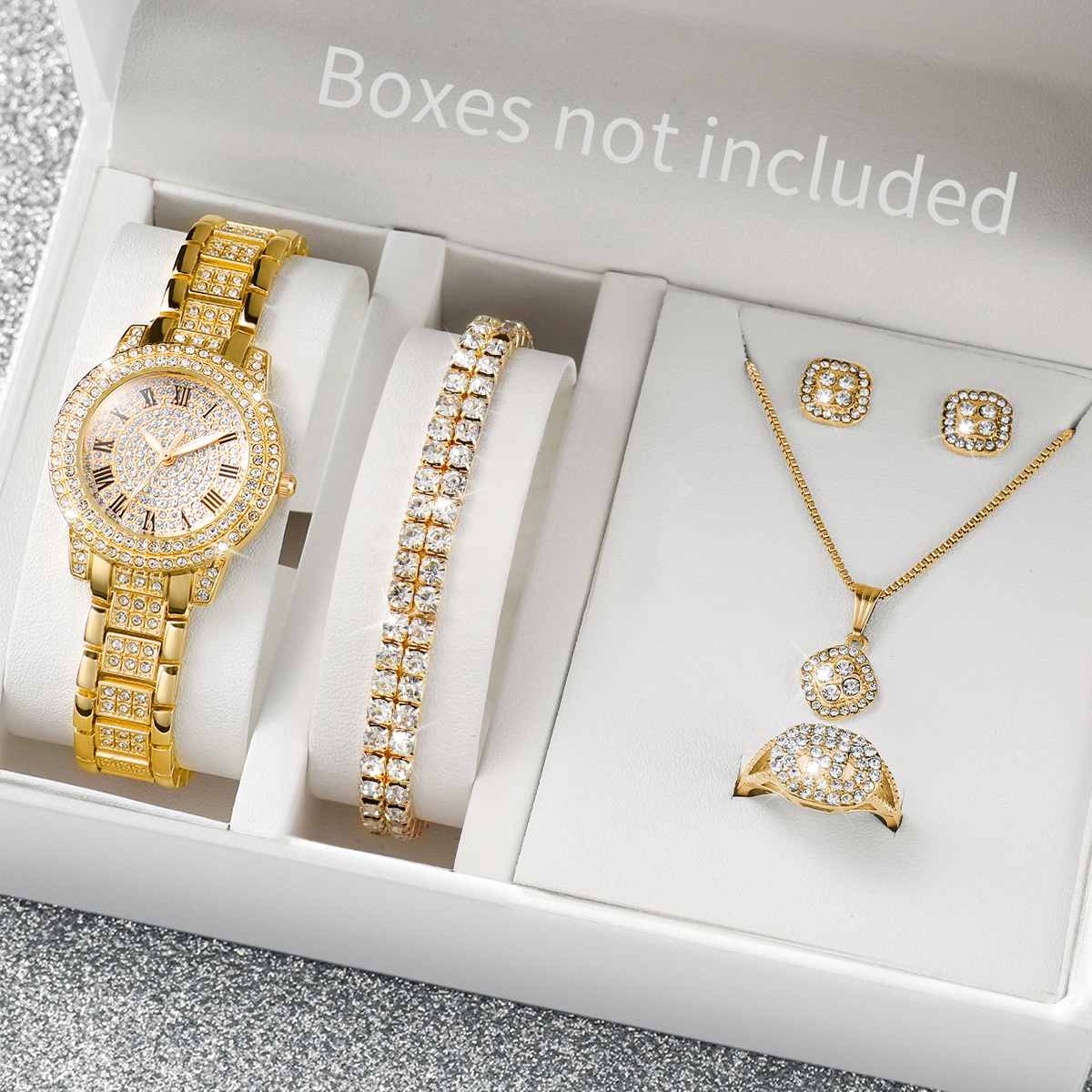 Full diamond silver shell Roma - Jewelry Watch Making 评论和价格