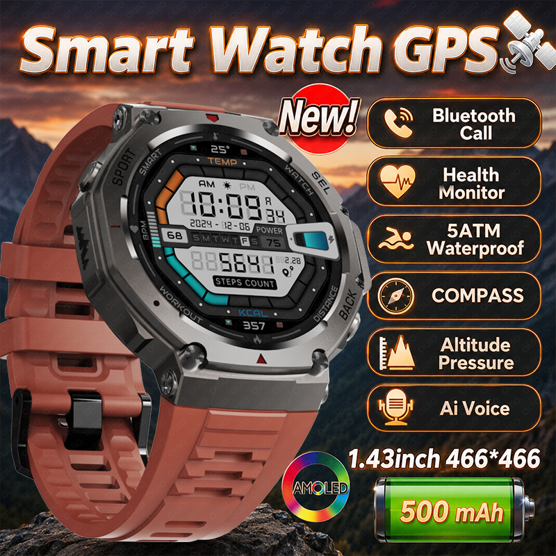 2026 New Military DM58 GPS Sma - Italian Jewelry Watches 评论和价格