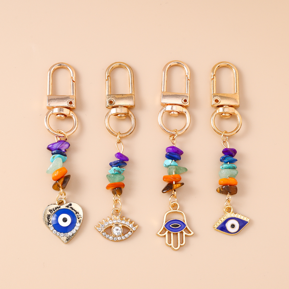 Fashion Evil Eyes Keychain Col - Jewelry & Watches Ltd 评论和价格
