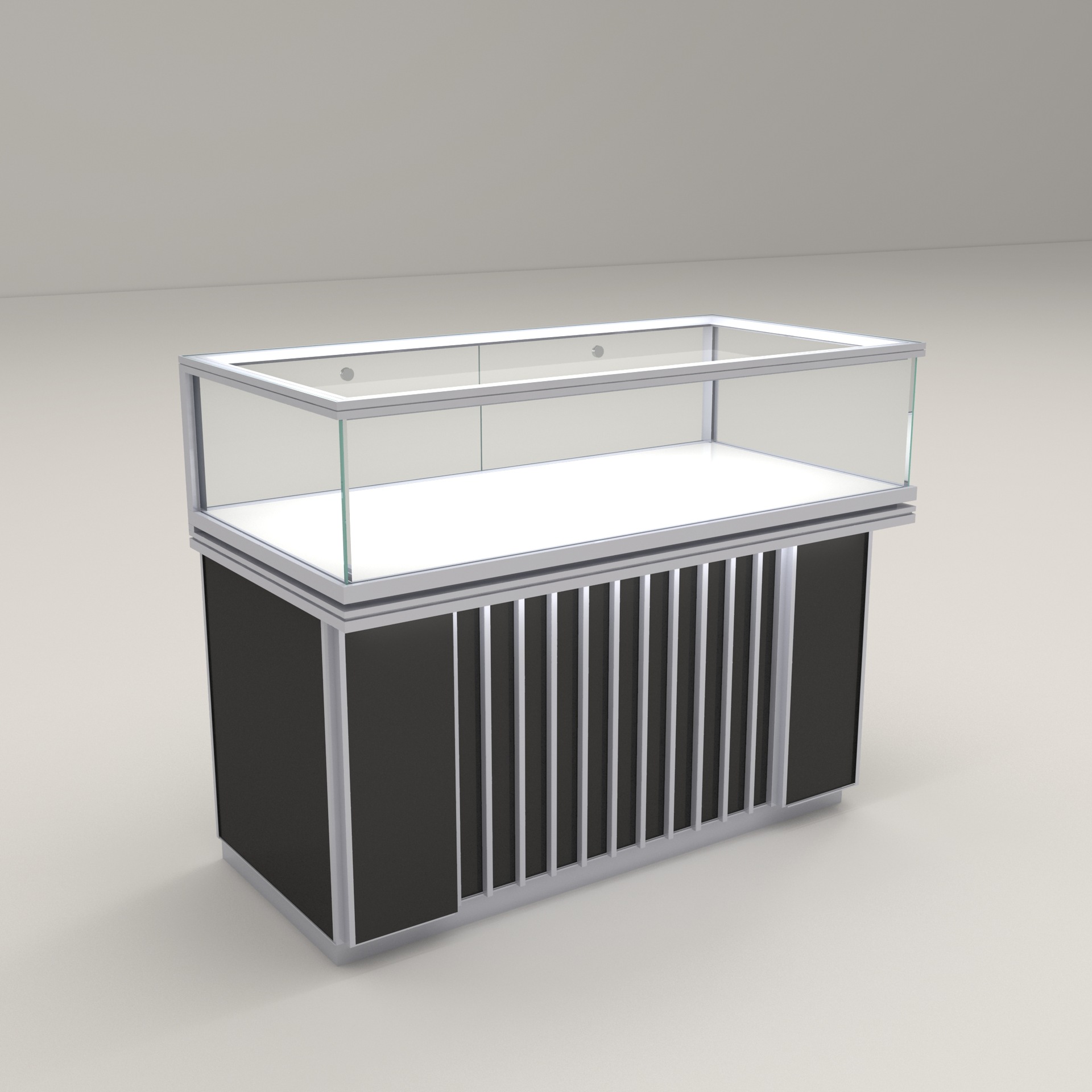 Glass jewelry display cabinet  - Jewelry And Watches Stores 评论和价格
