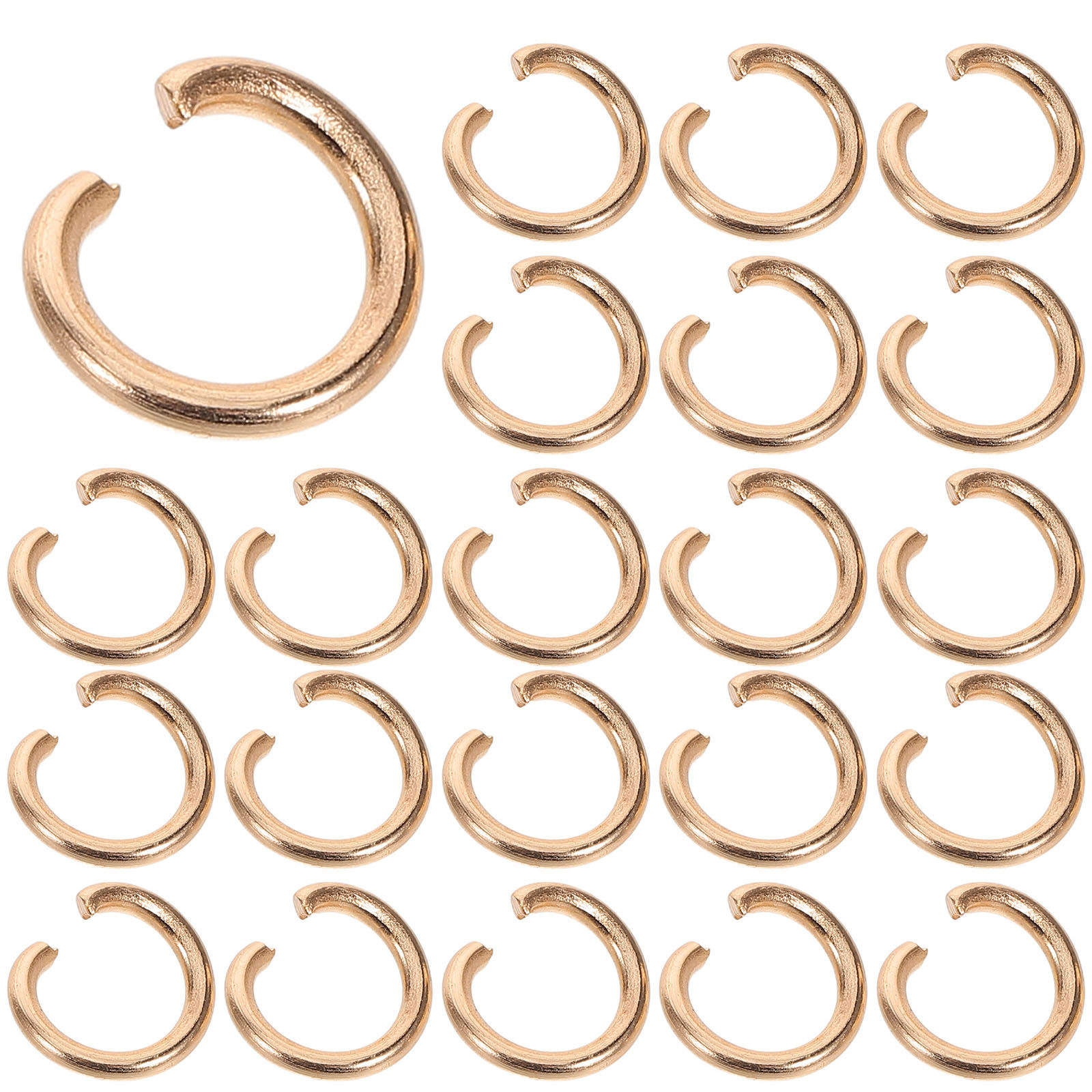 30Pcs DIY Open Jump Rings Jewe - Jewelry Repair & Watches Reviews 评论和价格