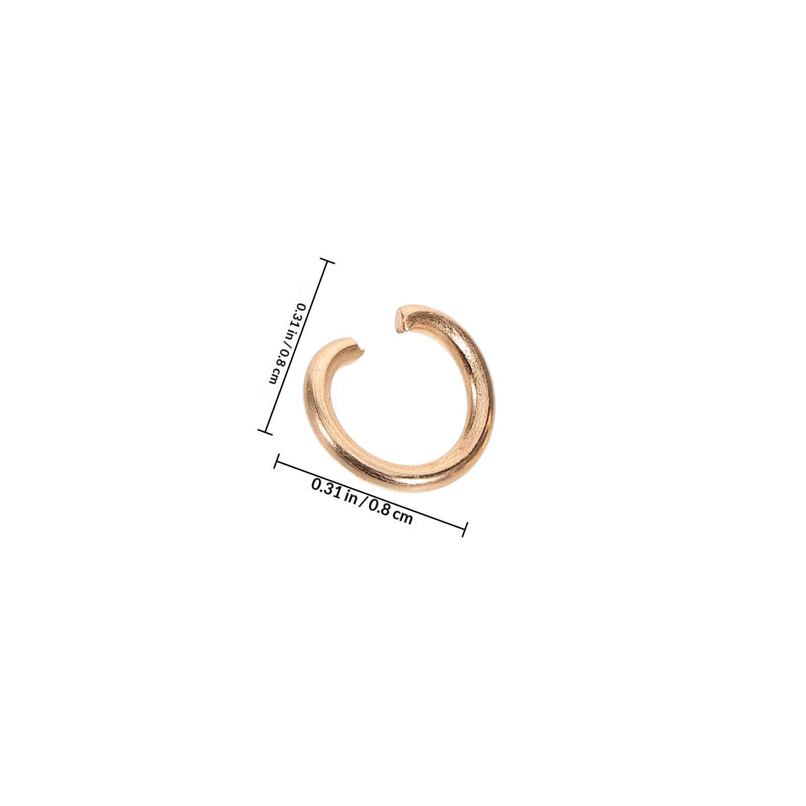 30Pcs DIY Open Jump Rings Jewe - Jewelry Repair & Watches Reviews 评论和价格
