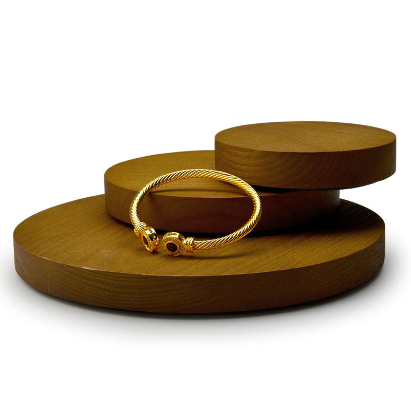 Solid Wood Jewelry Display Tra - Jewelry And Watches Stores 评论和价格