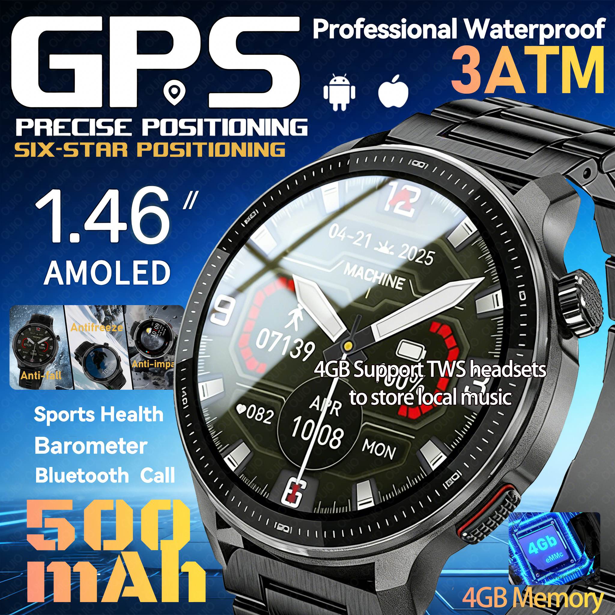 2026 New GPS Smart Watch Super - Italian Jewelry Watches 评论和价格