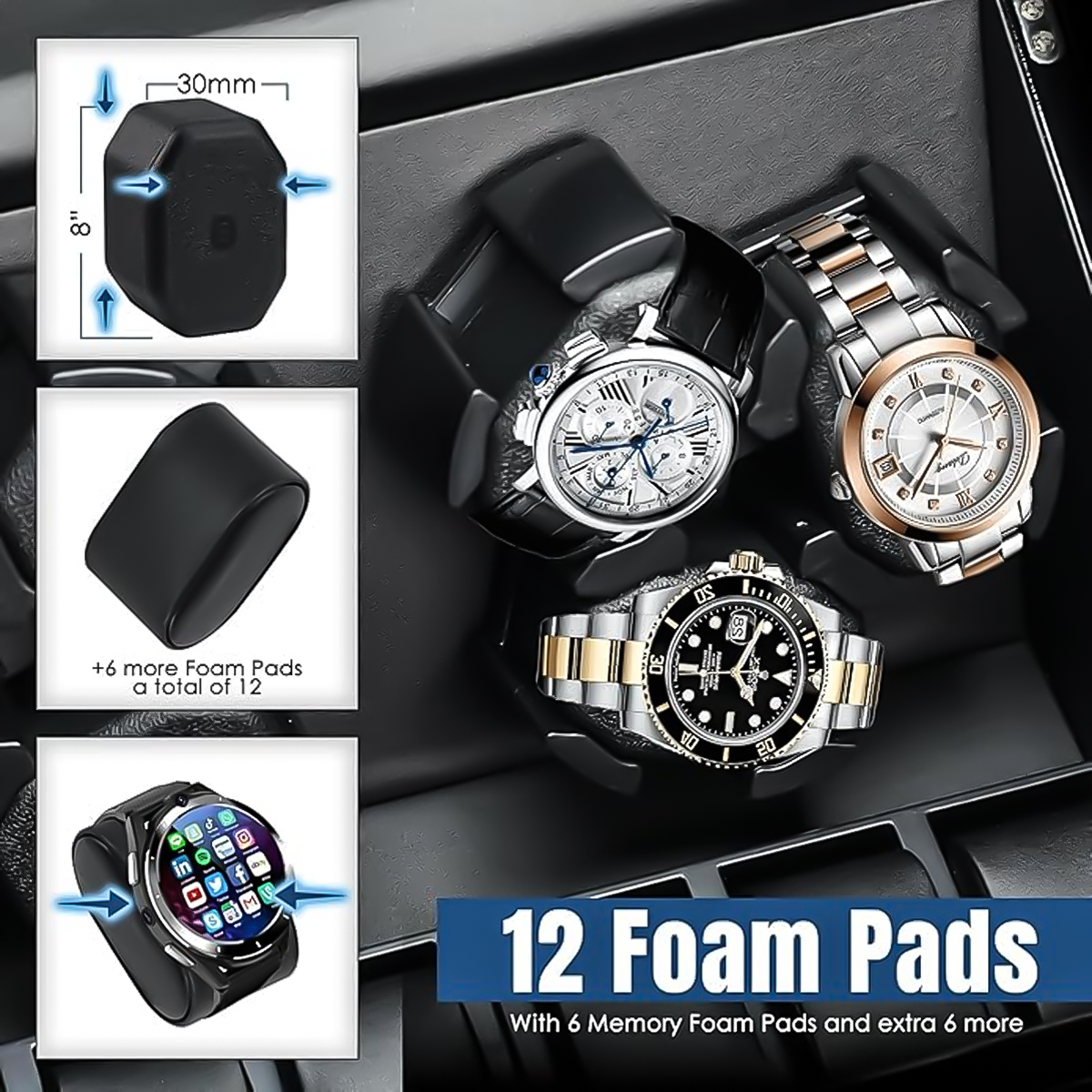 Watch Winders Box for Automati - Jewelry And Watches Stores 评论和价格