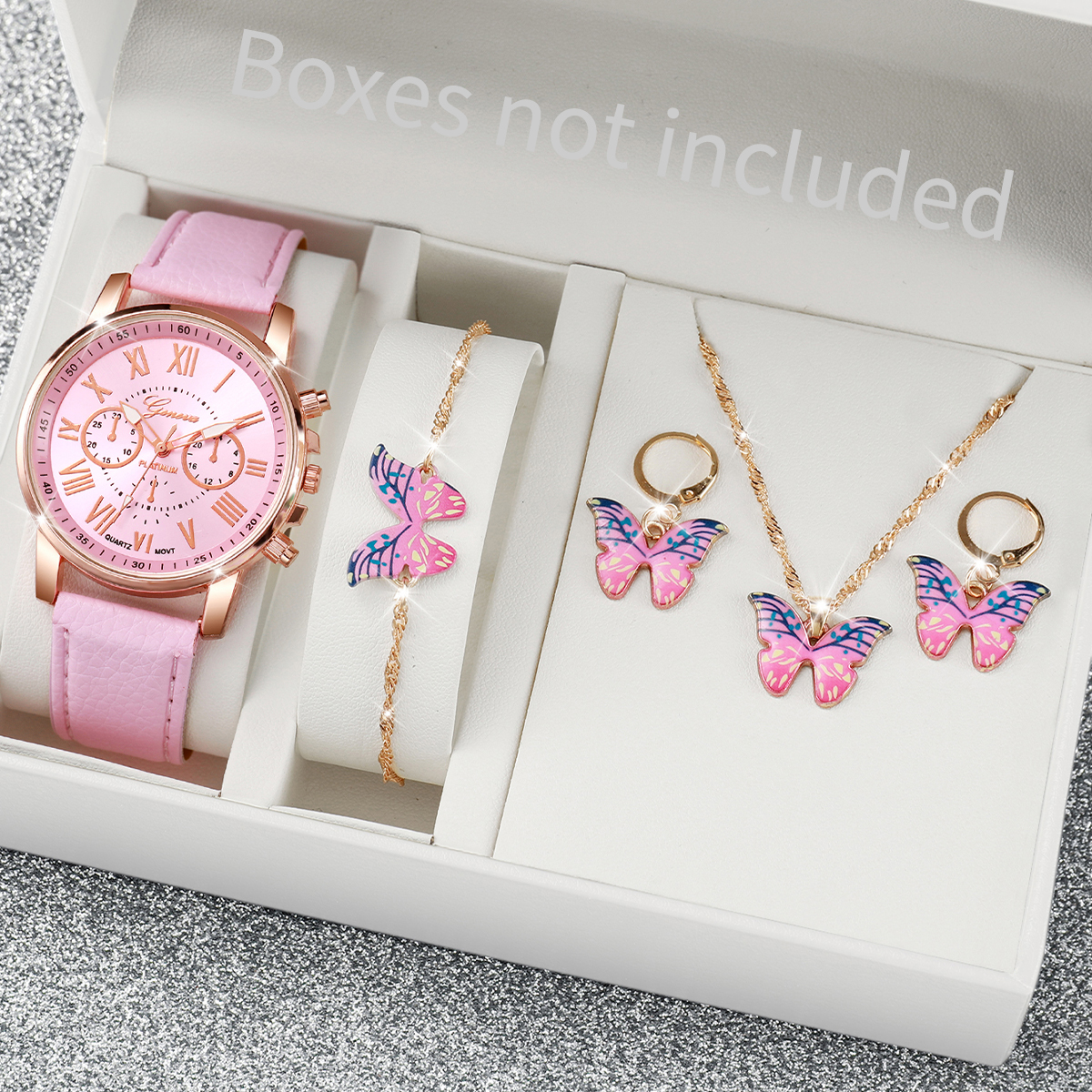 5/6PCS Luxury Women Watches Je - Jewelry Like Watches 评论和价格