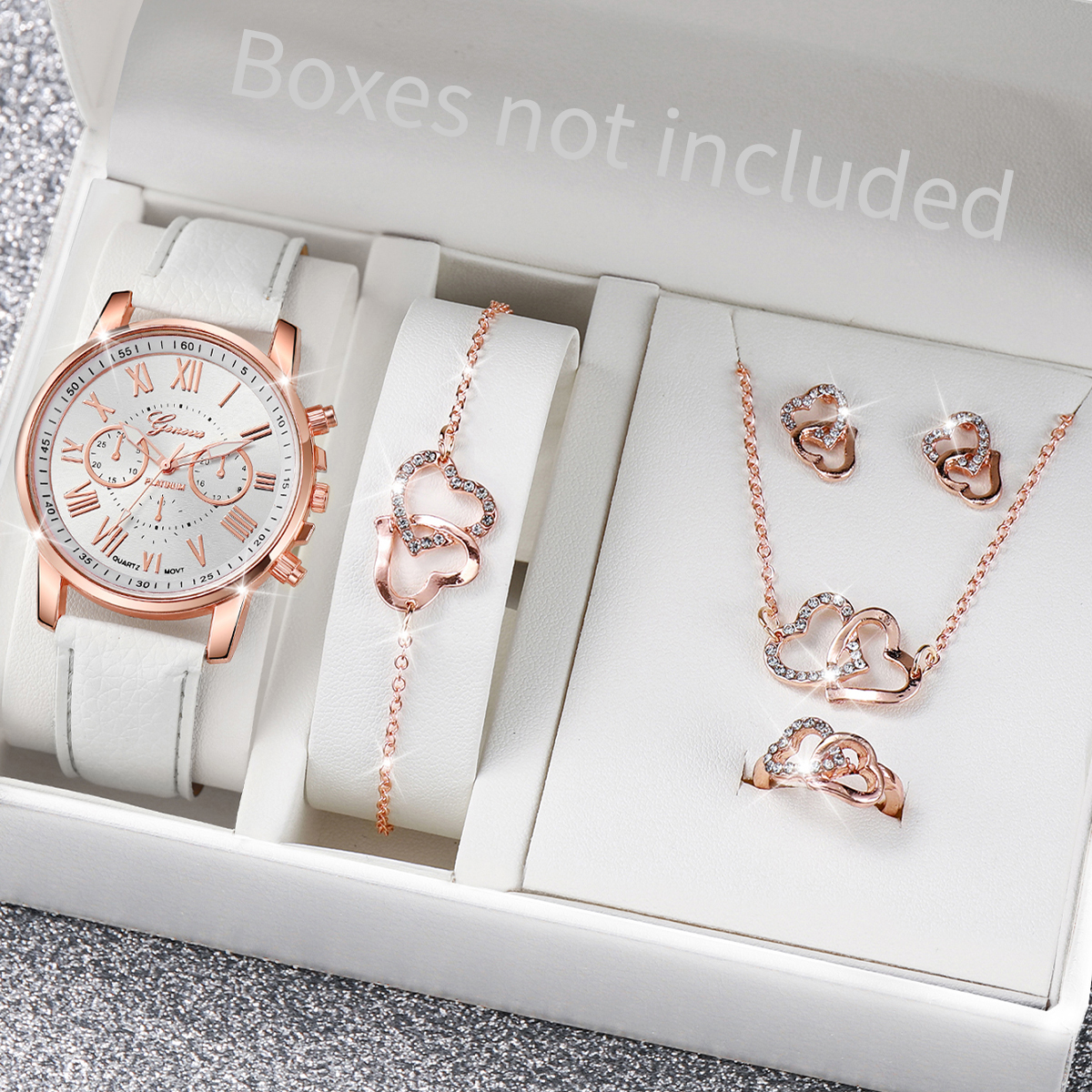 5/6PCS Luxury Women Watches Je - Jewelry Like Watches 评论和价格