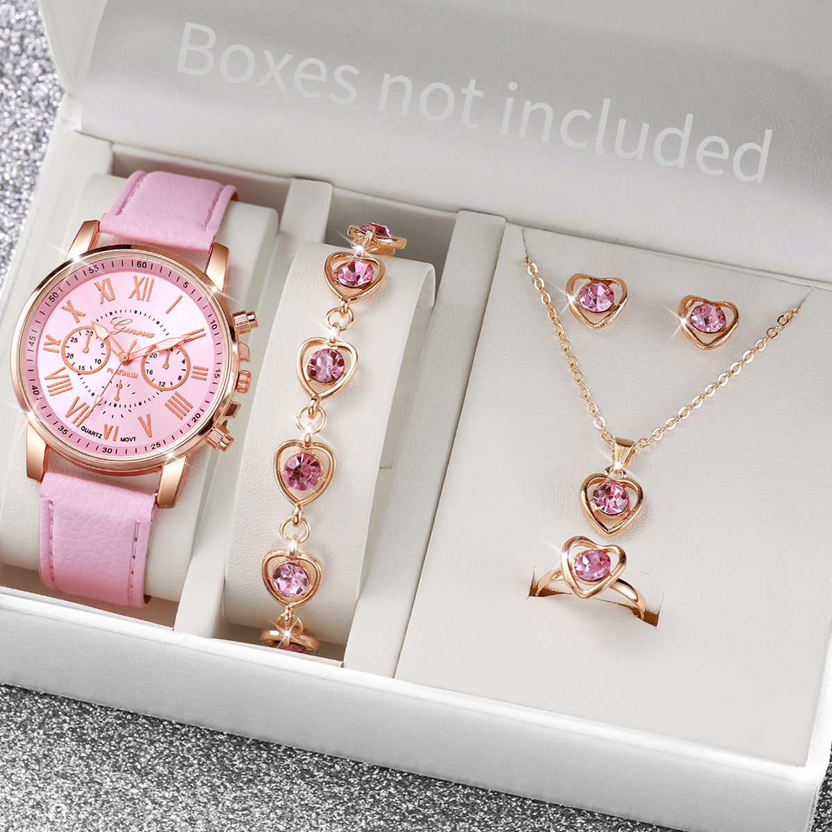 5/6PCS Luxury Women Watches Je - Jewelry Like Watches 评论和价格