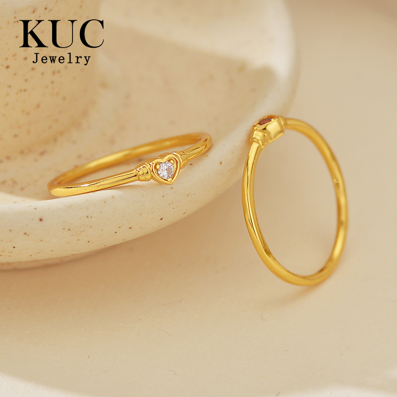 925 Sterling Silver Fine Jewel - Minimalist Ring Stackable 评论和价格