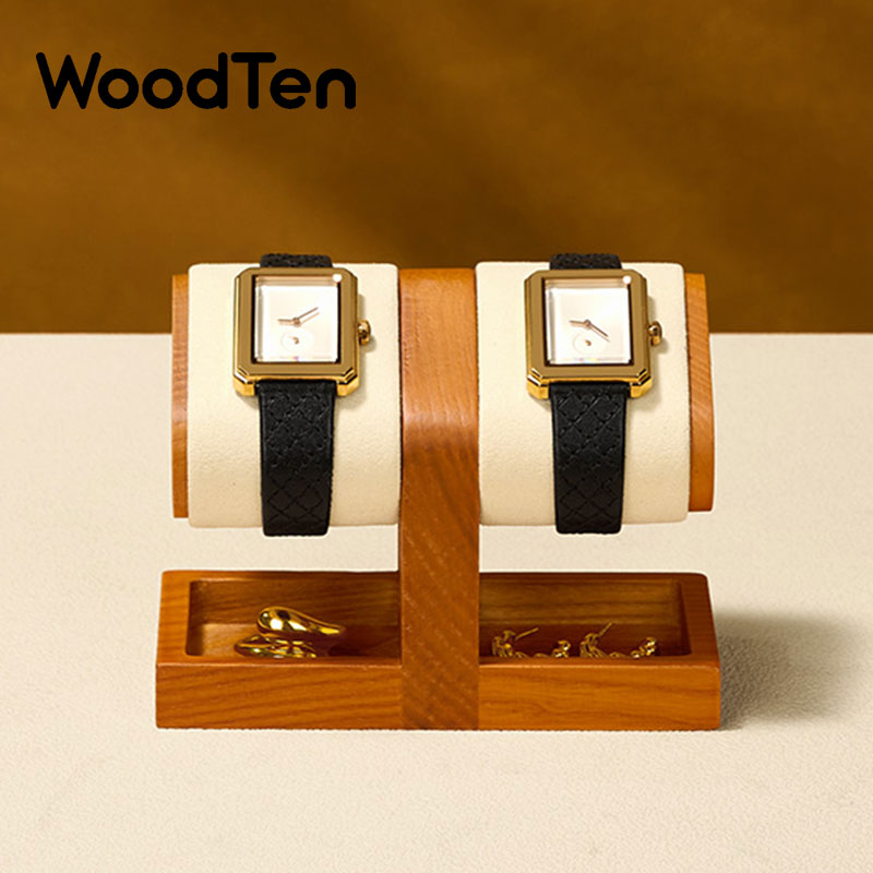 WoodTen Watch Display Stand Wo - Jewelry Like Watches 评论和价格