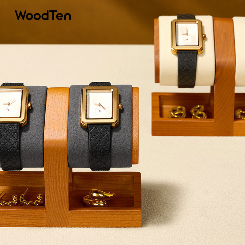 WoodTen Watch Display Stand Wo - Jewelry Like Watches 评论和价格