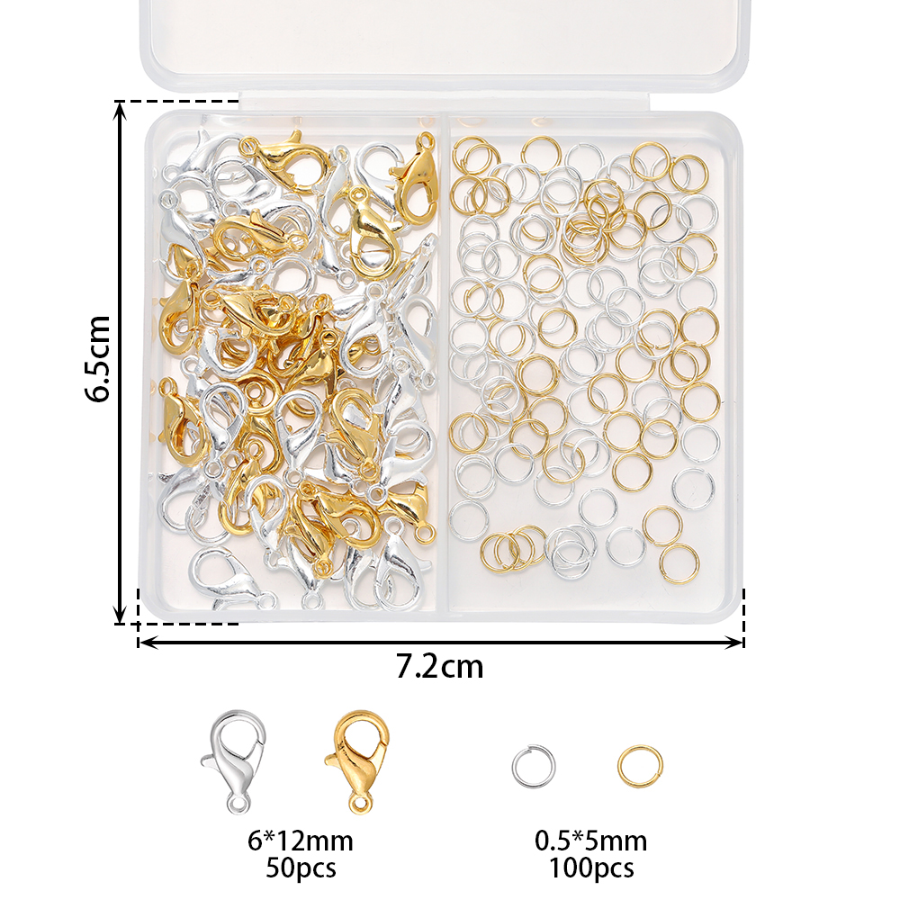 1Box/Lot 2-Grid 18K Gold Color - Gold Plated Ring 评论和价格