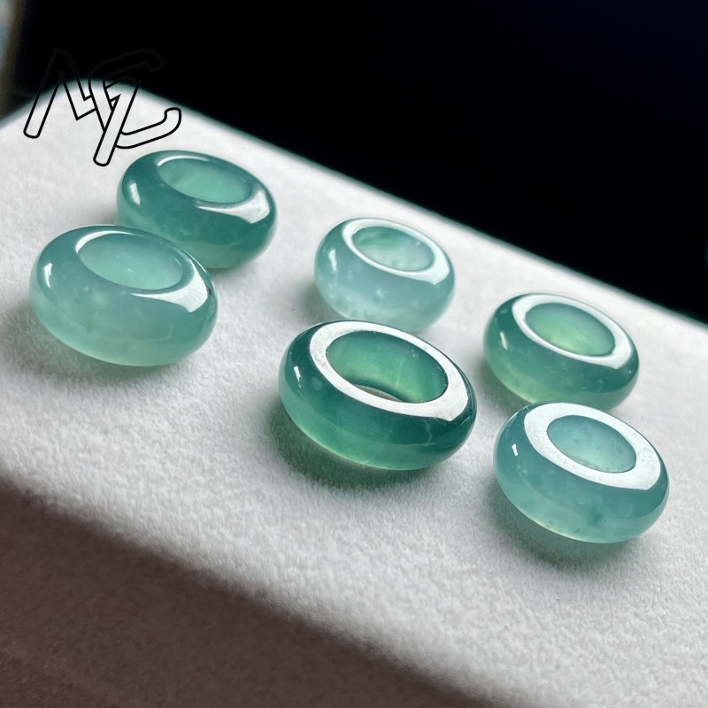 Natural Emerald Blue Water Luc - Jewelry & Watches Ltd 评论和价格