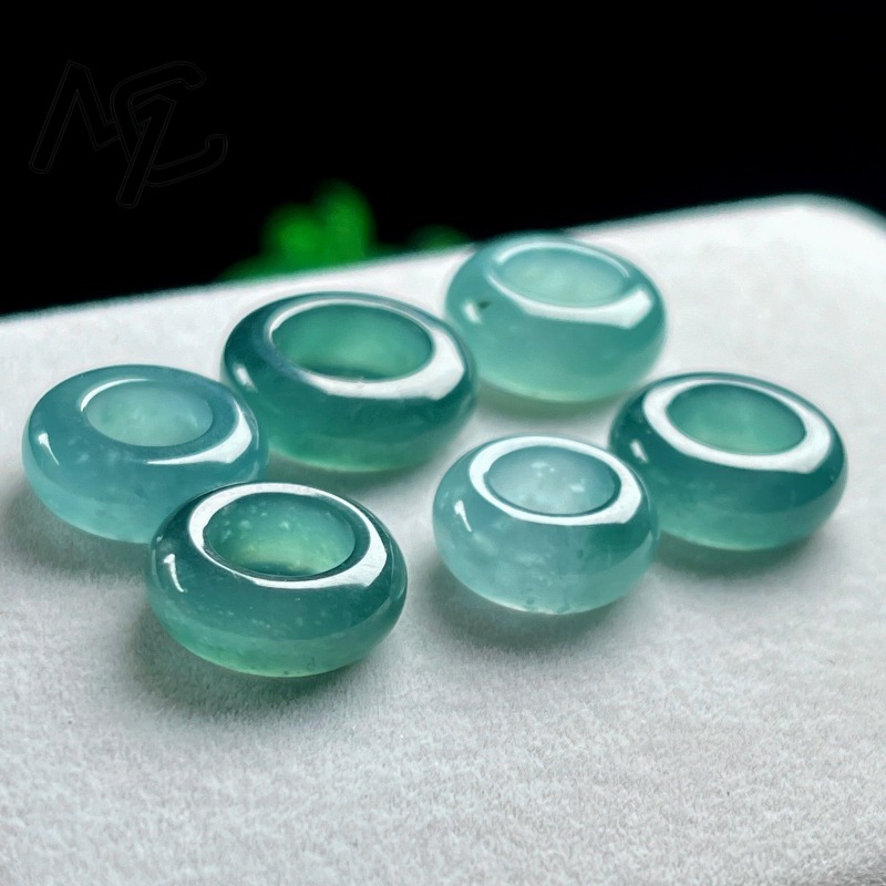 Natural Emerald Blue Water Luc - Jewelry & Watches Ltd 评论和价格