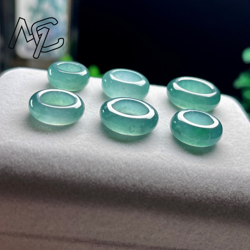 Natural Emerald Blue Water Luc - Jewelry & Watches Ltd 评论和价格