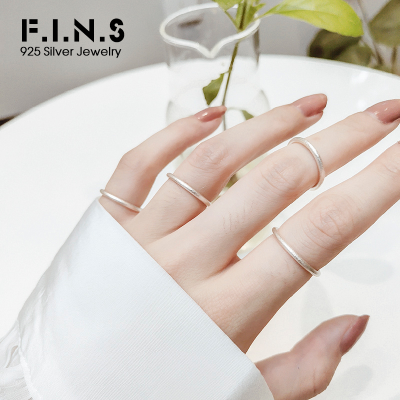 F.I.N.S Minimalist S925 Sterli - Minimalist Ring Stackable 评论和价格