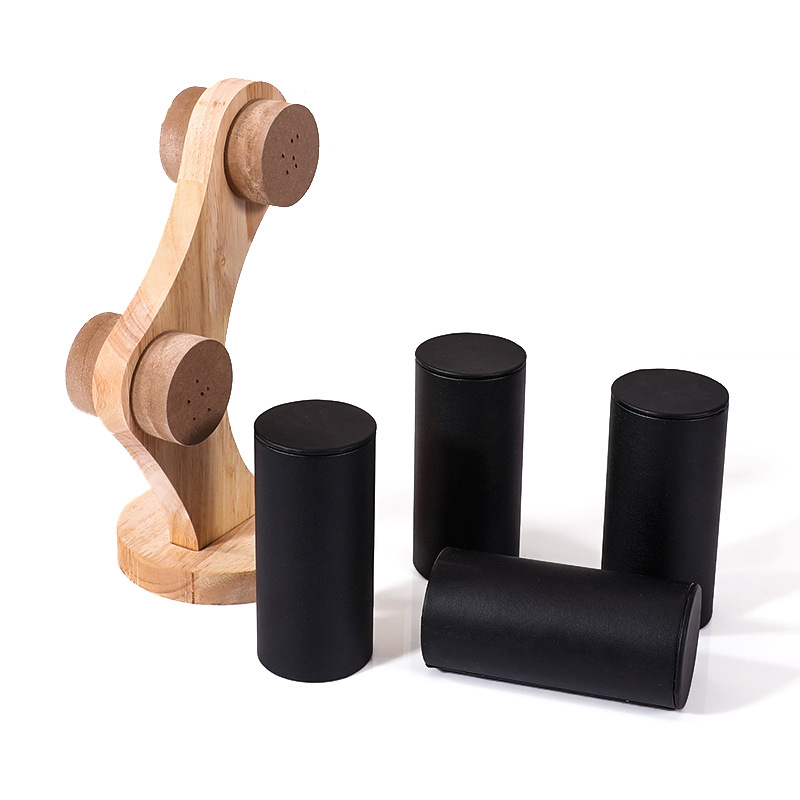 2-Tier Curved Wood Bracelet Ho - Jewelry And Watches Stores 评论和价格