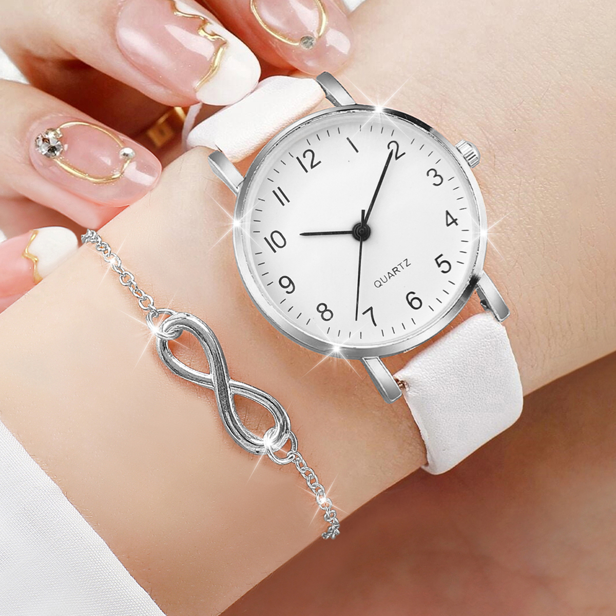 3PCS/Set Women Watches Fashion - Jewelry Like Watches 评论和价格