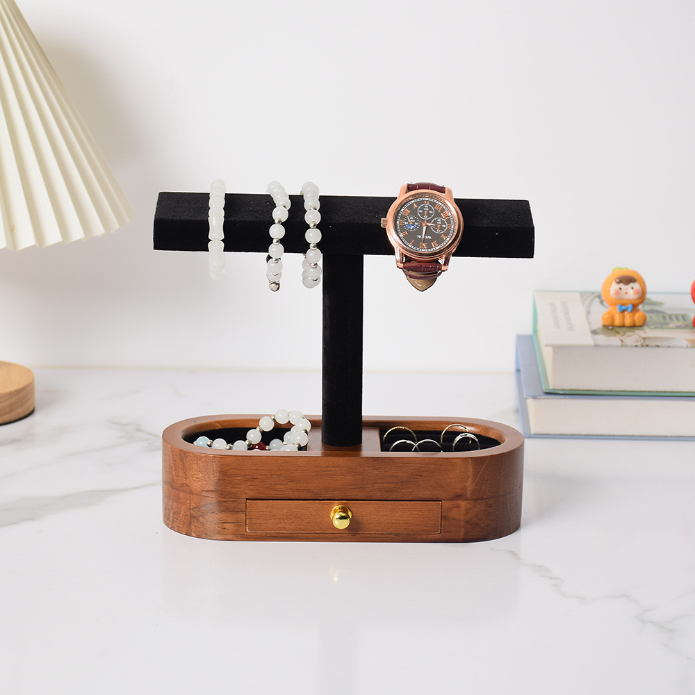 Jewelry Rack Solid Wood Jewelr - Jewelry And Watches Stores 评论和价格