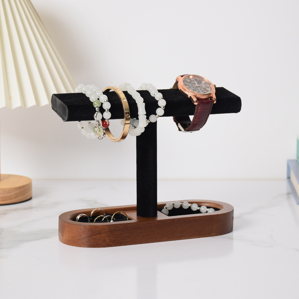 Jewelry Rack Solid Wood Jewelr - Jewelry And Watches Stores 评论和价格