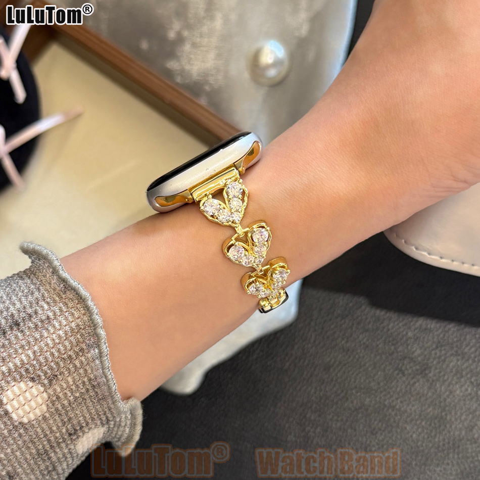 Love Diamond Watch Strap for A - Italian Jewelry Watches 评论和价格