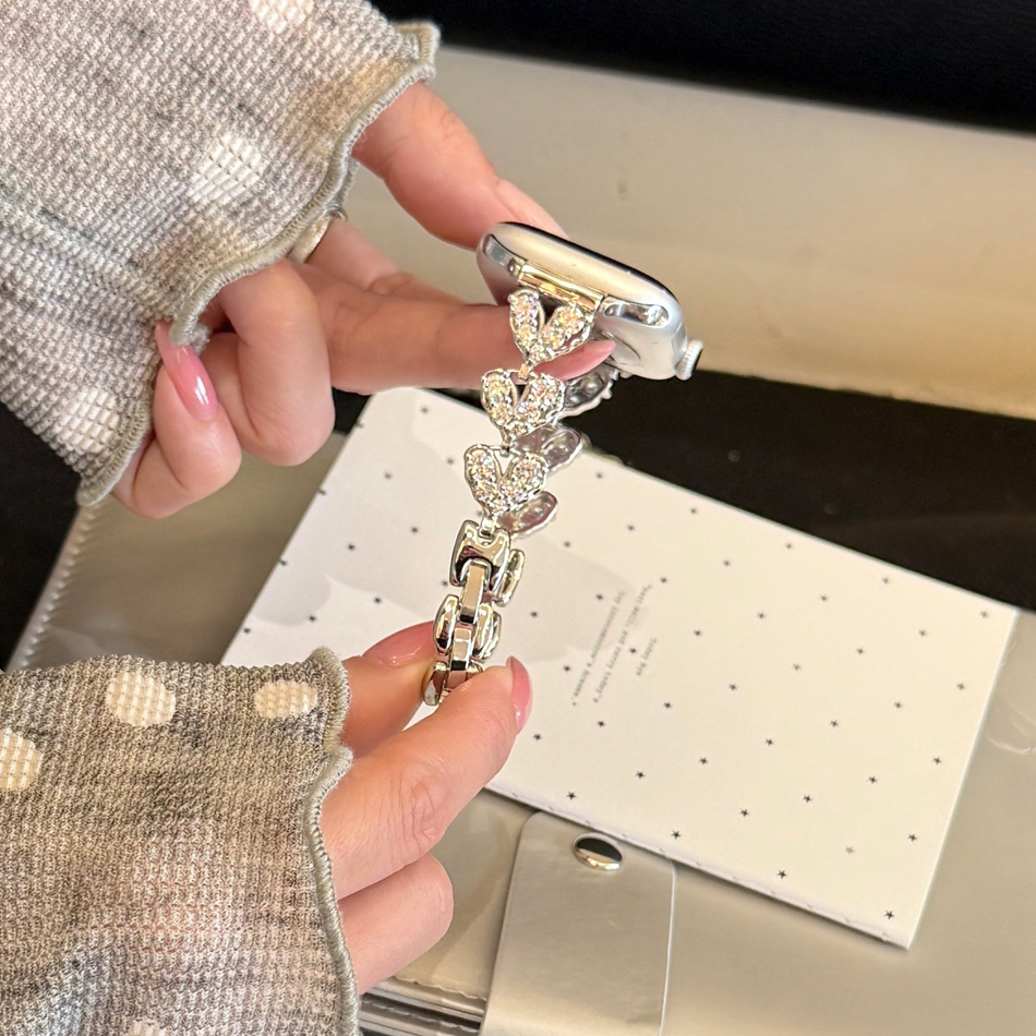 Love Diamond Watch Strap for A - Italian Jewelry Watches 评论和价格