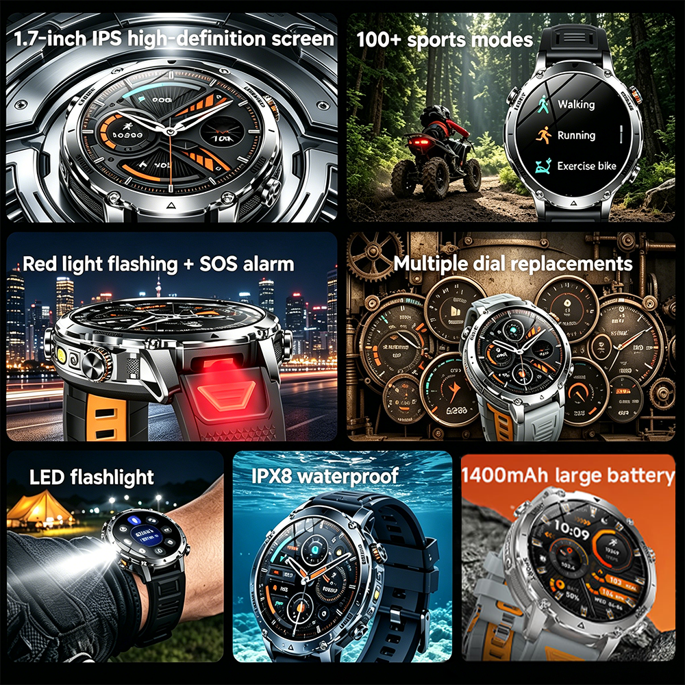 2026New Military Sports Smart  - Italian Jewelry Watches 评论和价格
